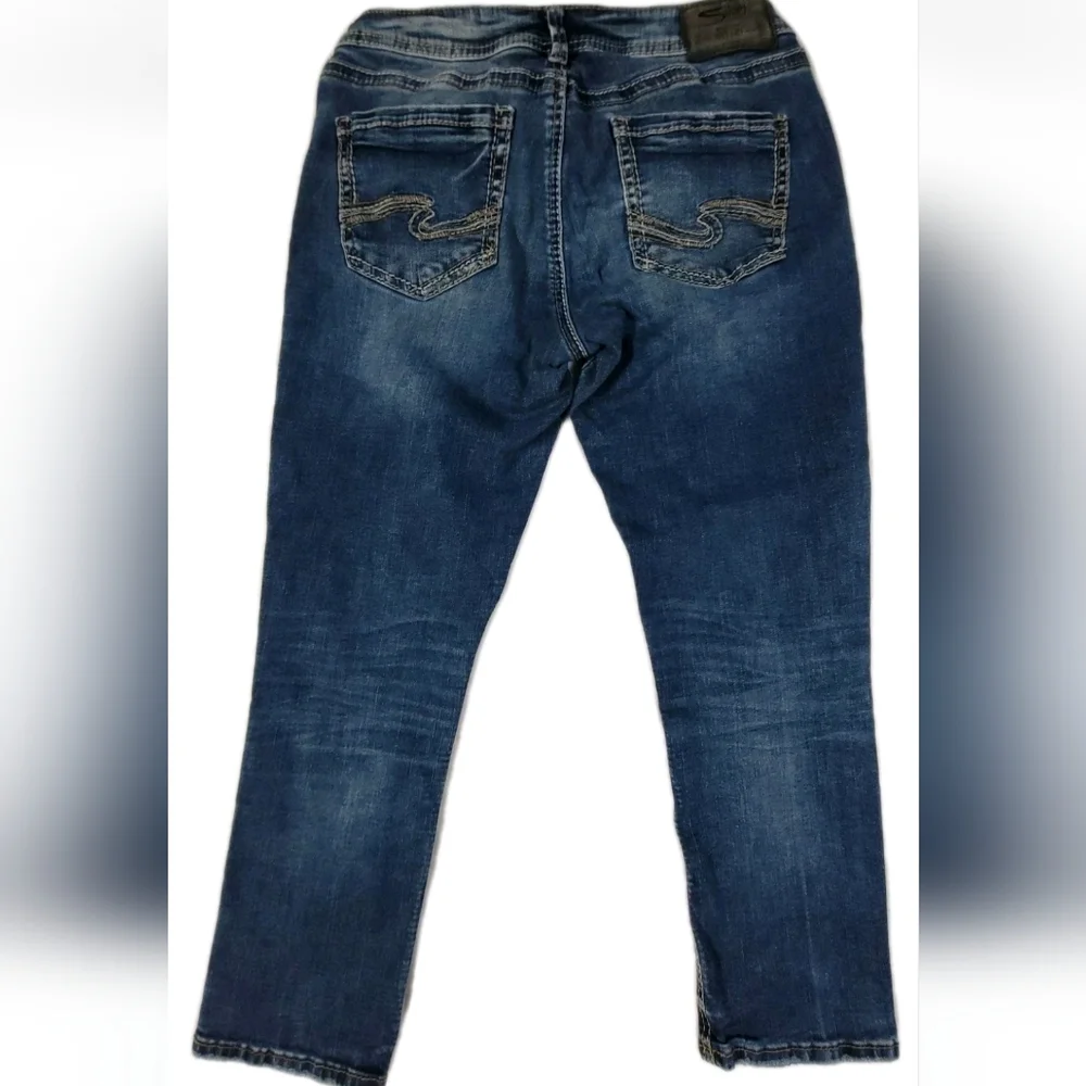 Silver Jeans Sam Capri Women's Size W27 / L22 - Picture 4 of 8
